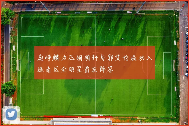 庞峥麟力压胡明轩与郭艾伦成功入选南区全明星首发阵容